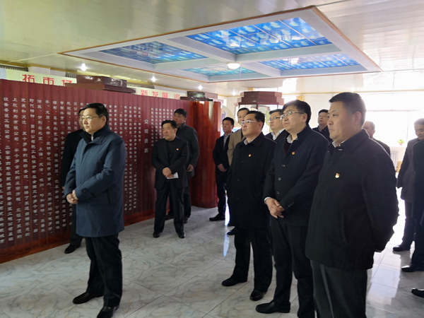 市人大常委會(huì )來(lái)公司視察指導工作