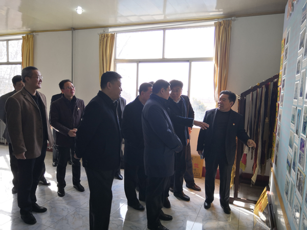 市人大常委會(huì )來(lái)公司視察指導工作
