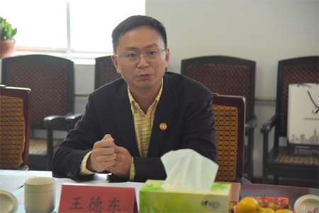 山東建筑大學(xué)管理工程學(xué)院領(lǐng)導  蒞臨公司交流指導工作