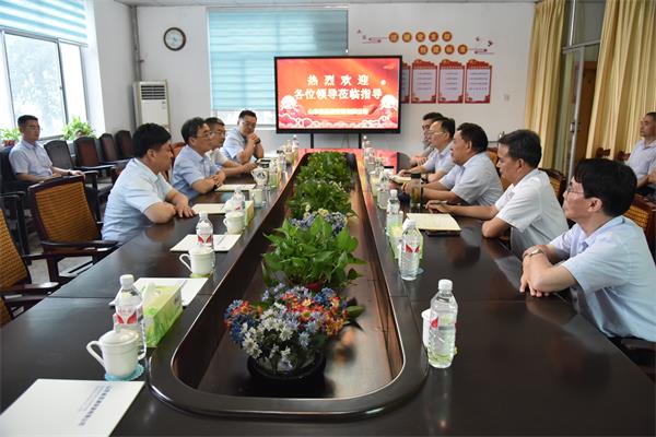 肥城市委副書(shū)記、市長(cháng)展延安一行 蒞臨公司調研指導工作