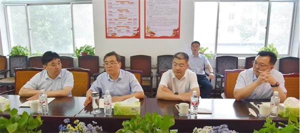 肥城市委副書(shū)記、市長(cháng)展延安一行 蒞臨公司調研指導工作