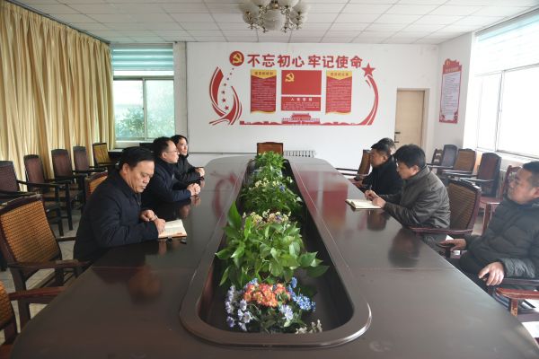 肥城市財政局黨組書(shū)記、局長(cháng)趙衍軍蒞臨公司 調研指導工作